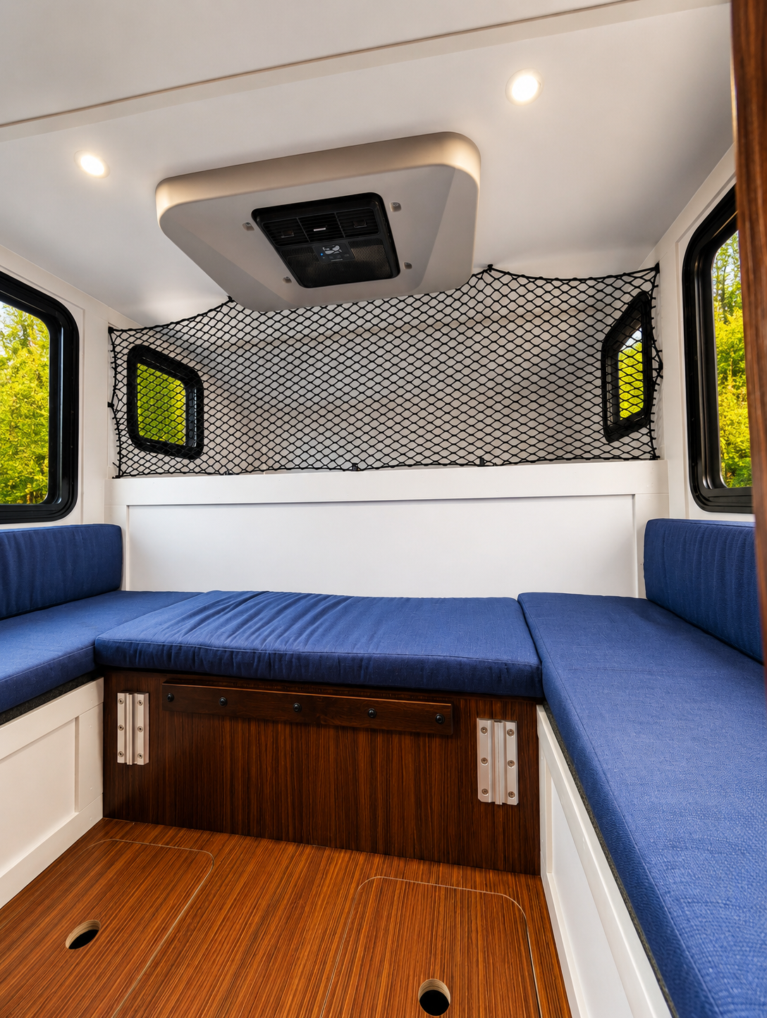 Front cabover area